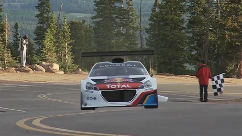 Loeb prueba el Peugeot 208 en Pikes Peak