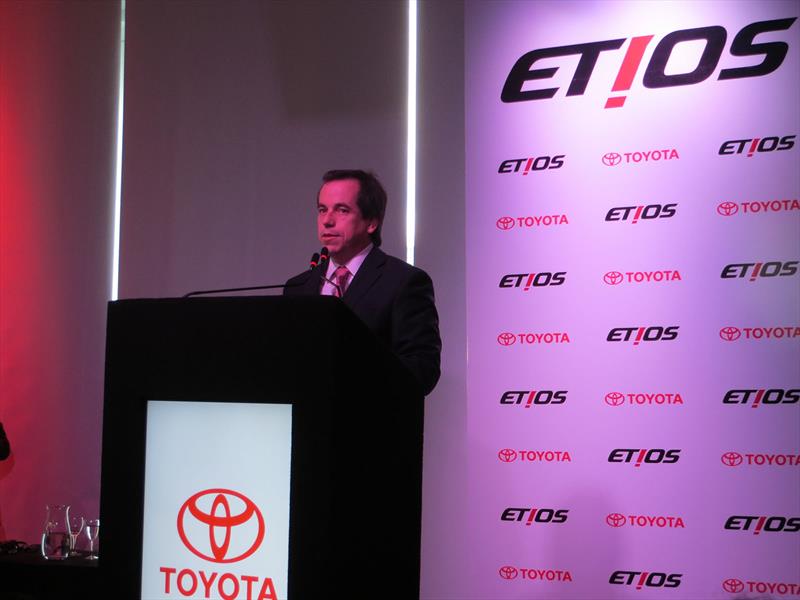 Evento de presentación del Toyota Etios