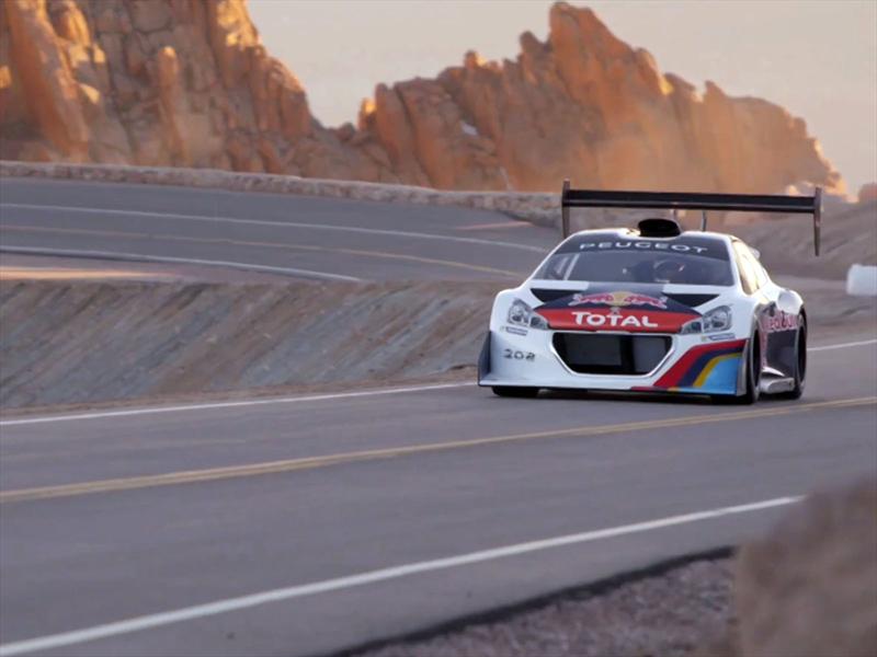 Loeb prueba el Peugeot 208 en Pikes Peak