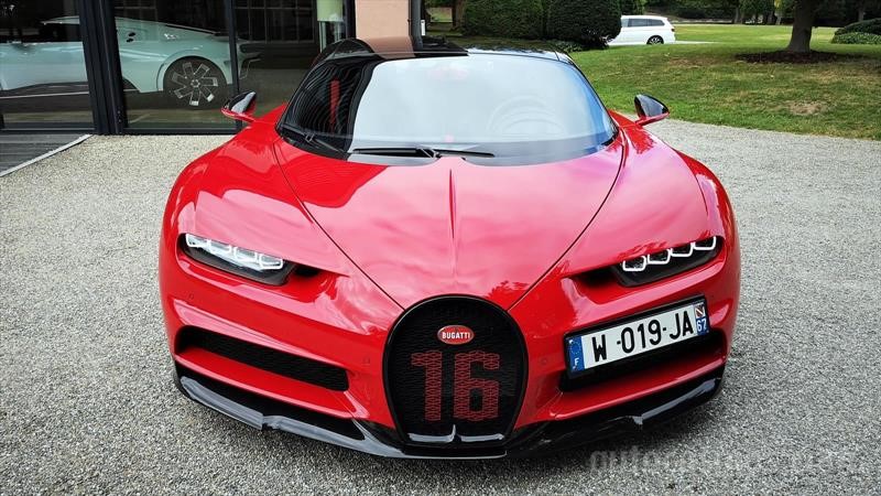 Bugatti Chiron Sport a prueba