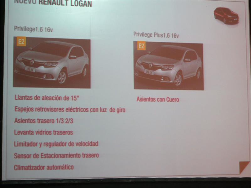 Presentación nuevo Renault Logan