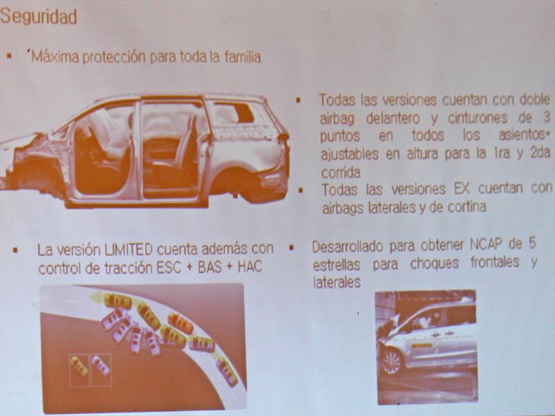 Nuevo Kia Grand Carnival 2015 Lanzamiento en Chile