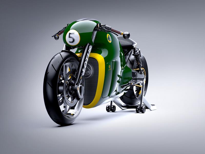 Lotus C-01, una moto increíble
