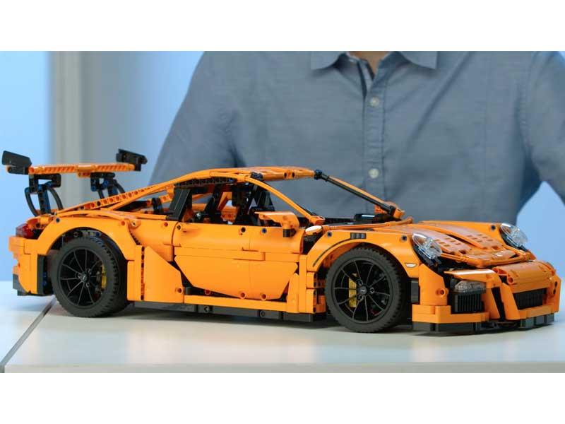 Porsche 911 GT3 RS de Lego