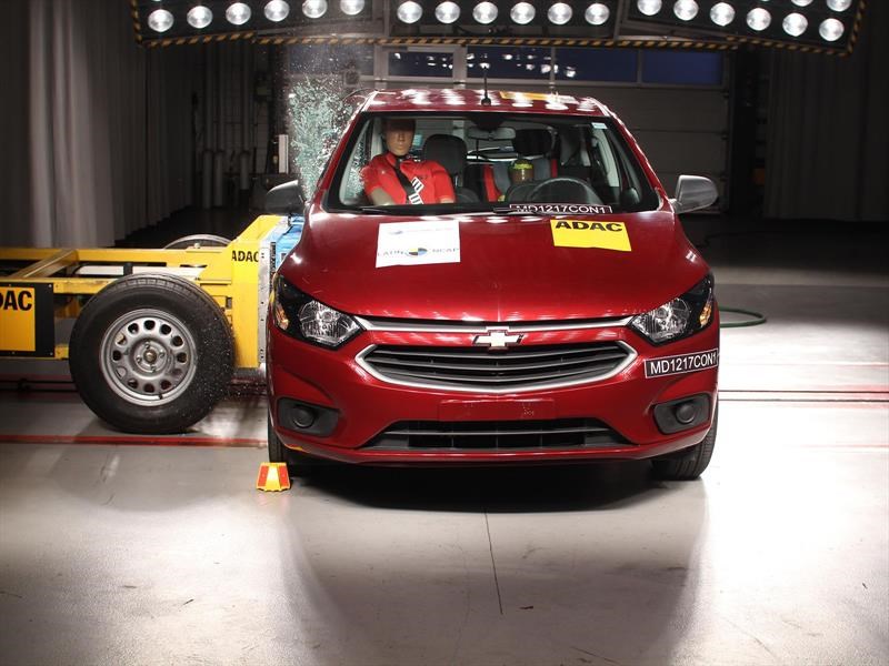 Latin NCAP prueba al Chevrolet Onix