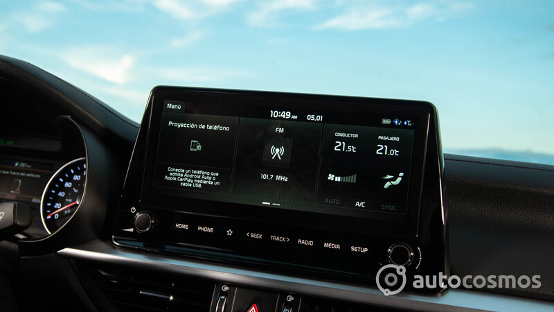 KIA Forte 2022 prueba