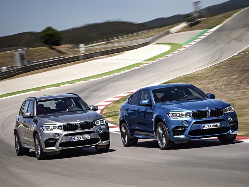 BMW X6 M y X5 M 2015