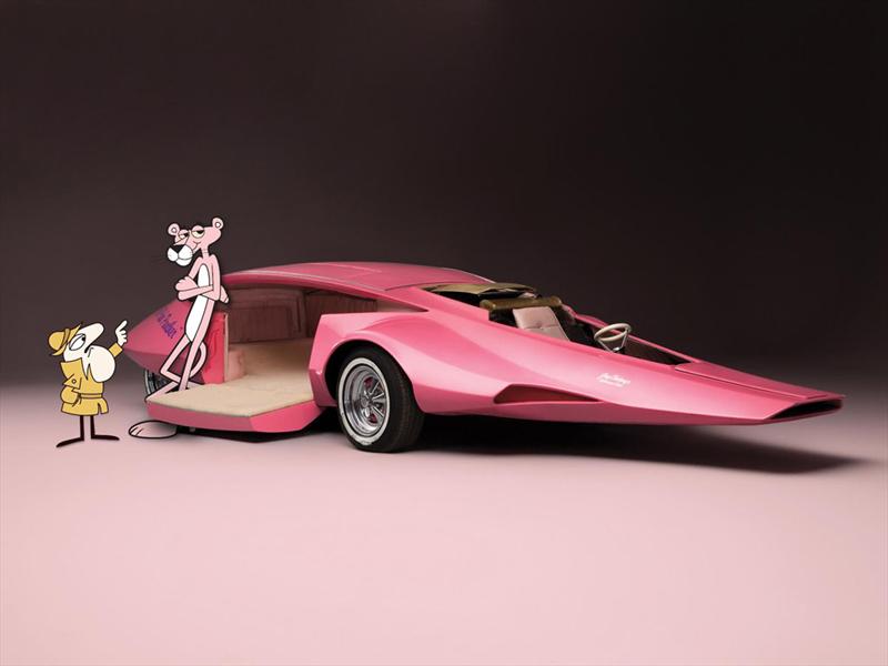 El auto de la Pantera Rosa