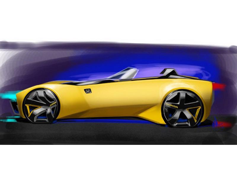 Honda S2000 Roadster 2020 creado por estudiante