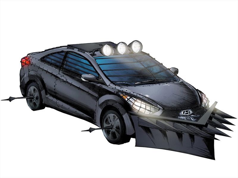 Hyundai Elantra Coupé Zombie Survival Machine