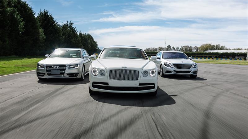 Audi S8 vs Bentley Flying Spur vs Mercedes S500
