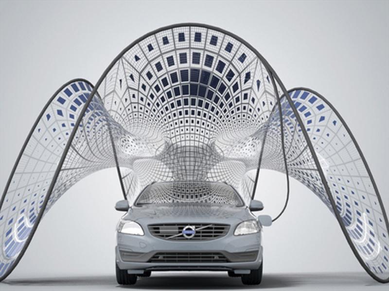 Volvo lidera la moda con su panel solar