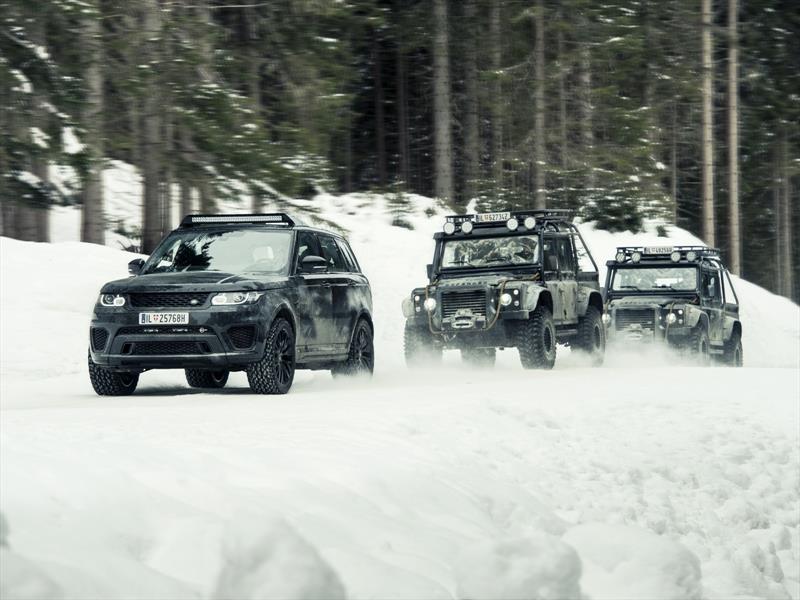 Los autos de Jaguar Land Rover en SPECTRE
