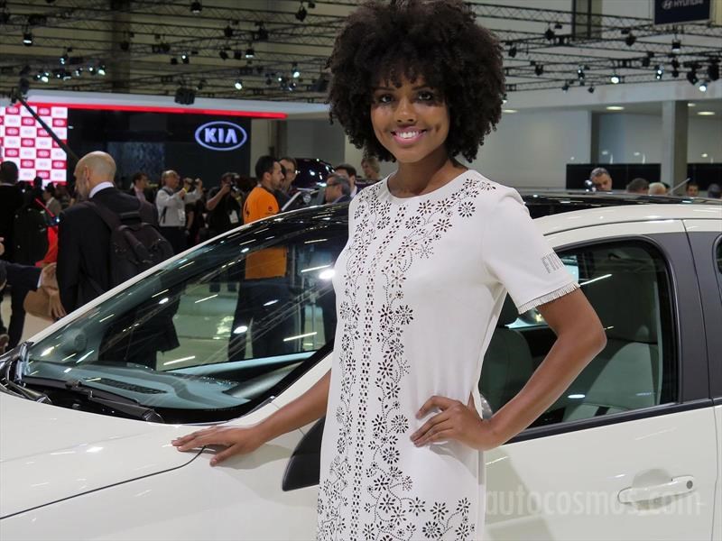 Las chicas del Salón de Sao Paulo 2016