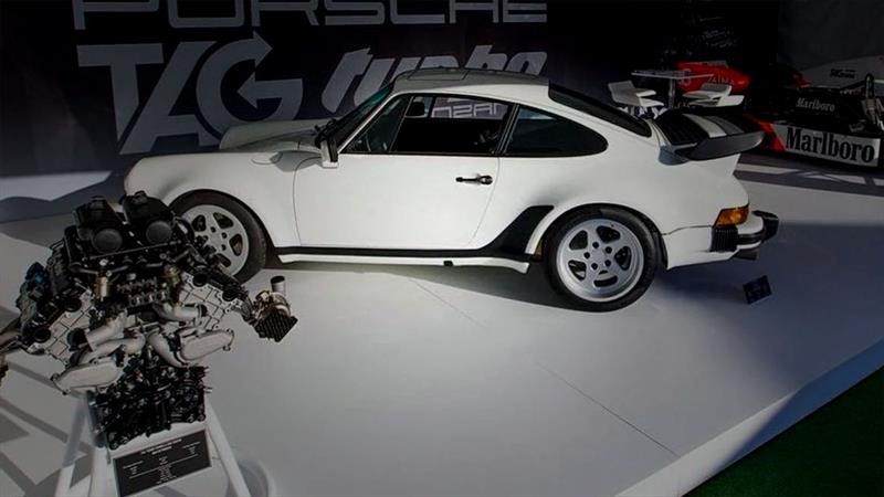 Porsche 911 (930) TAG Turbo con motor de F1
