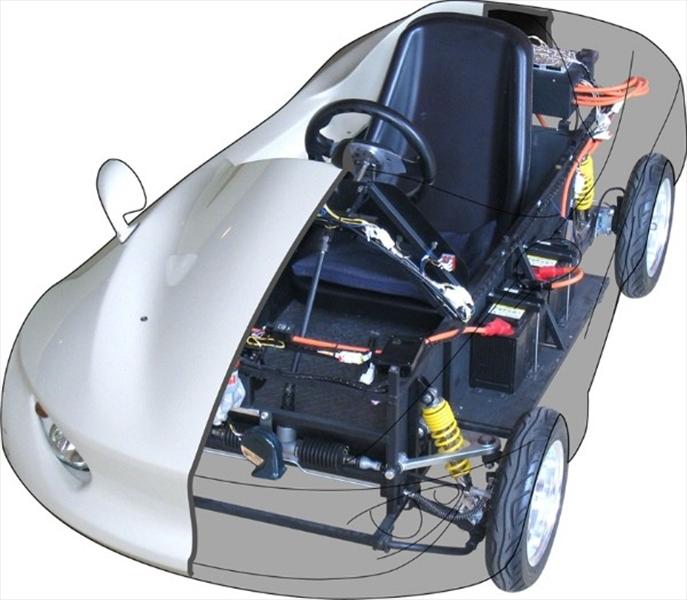 Pius, un coche eléctrico para armar