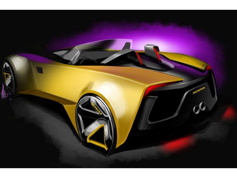 Honda S2000 Roadster 2020 creado por estudiante