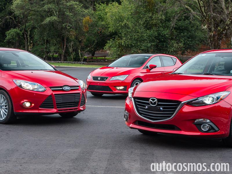 SEAT Leon vs Mazda3 vs Ford Focus