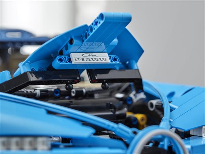 Bugatti Chiron de legos