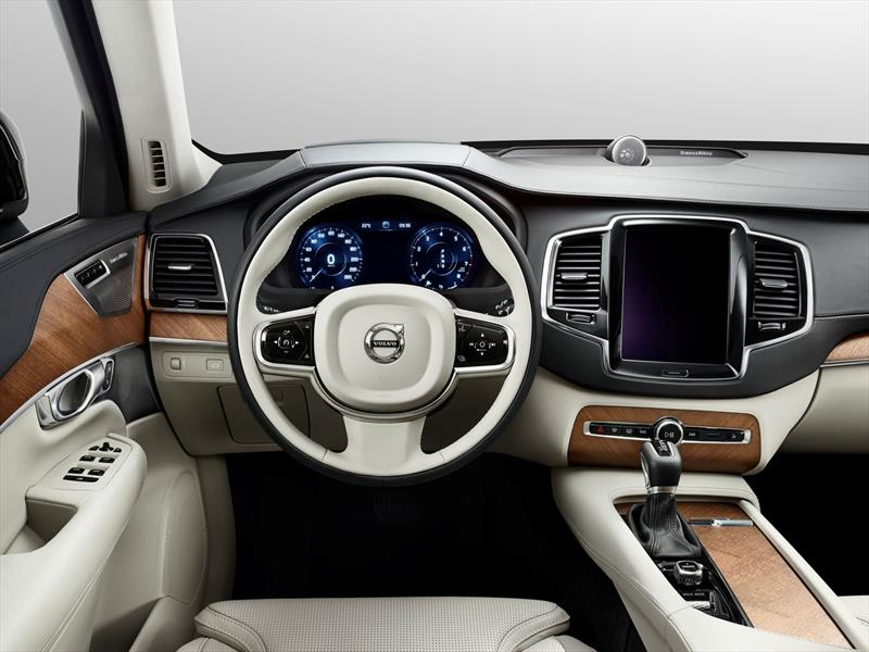 Así es el interior de la nueva Volvo XC90