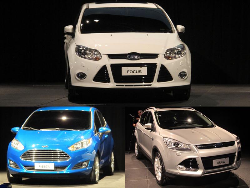 Ford anticipa los Fiesta, Focus y Kuga