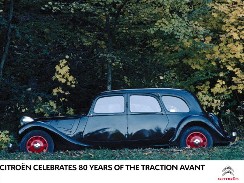 El Citroën Traction Avant cumple 80 años