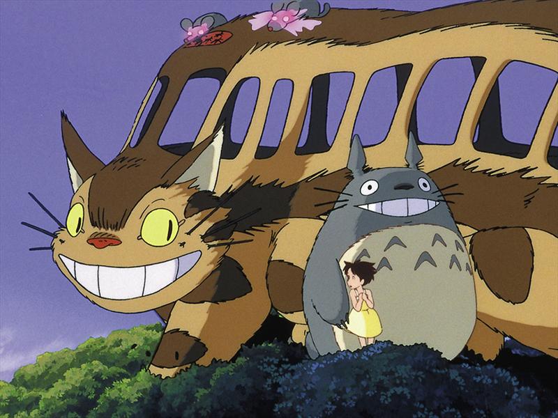 Fanatismo japonés por los catbuses de Totoro