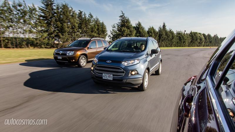 Chevrolet Trax vs Ford Ecosport vs Renault Duster