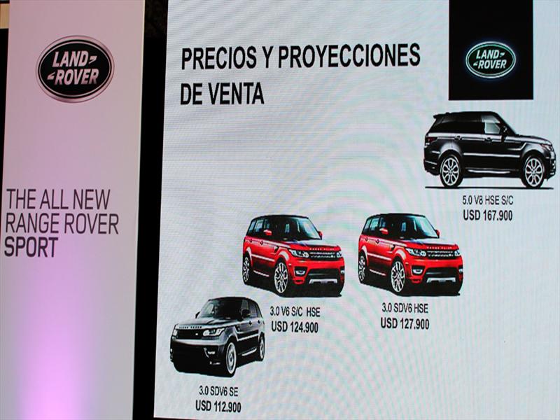 Range Rover Sport Lanzamiento en Chile