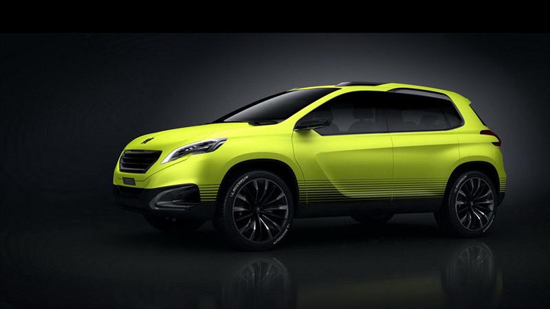 Peugeot 2008 Concept en París 2012