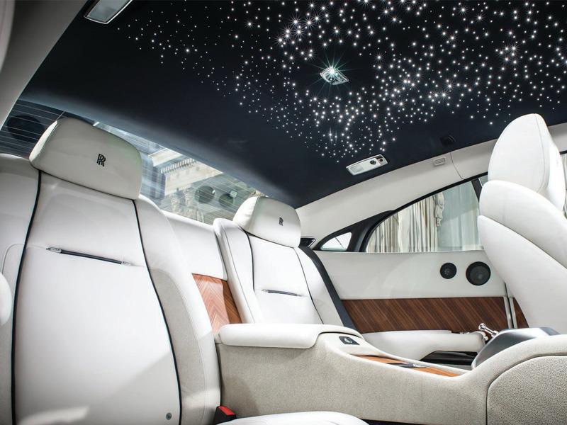 Luces de techo Starlight de Rolls-Royce