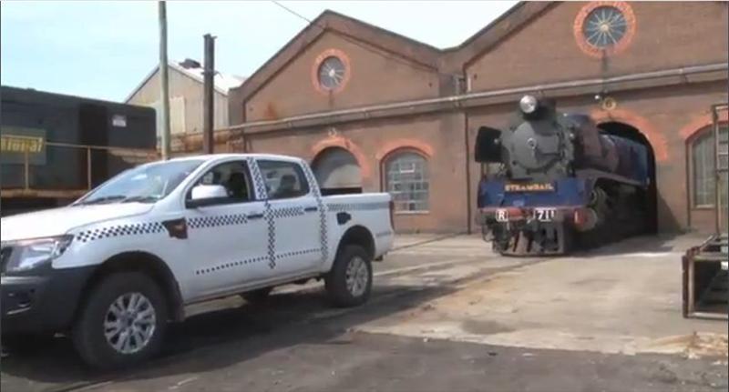 Ford Ranger Vs. la Locomotora