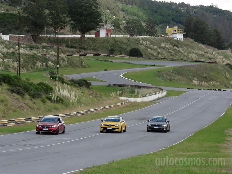Peugeot 308 S GTi, Renault Megane RS, VW Scirocco