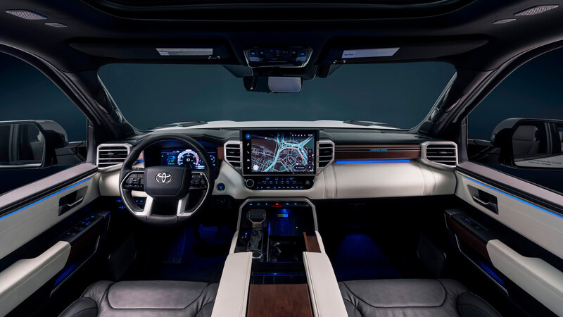 Toyota Tundra Capstone 2022 nueva variante de lujo