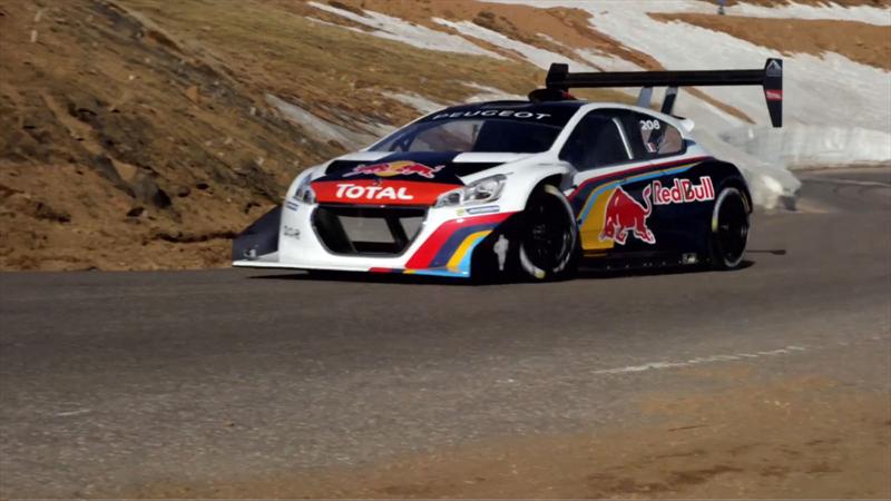 Loeb prueba el Peugeot 208 en Pikes Peak