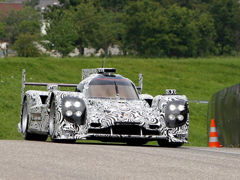 Porsche prototipo que usará en Le Mans en 2014