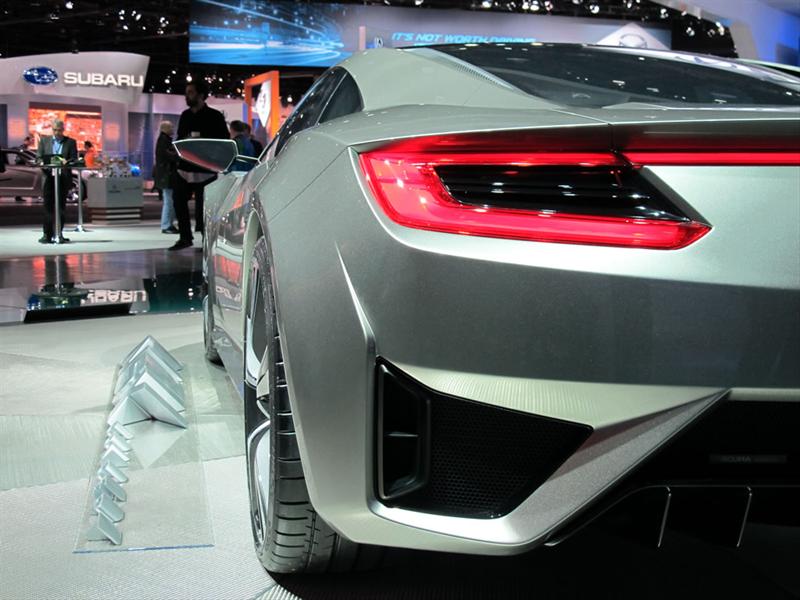 Acura NSX Concept en el Salón de Detroit 2012