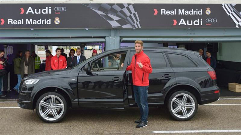 Audi dio sus joyas a la plantilla del Real Madrid