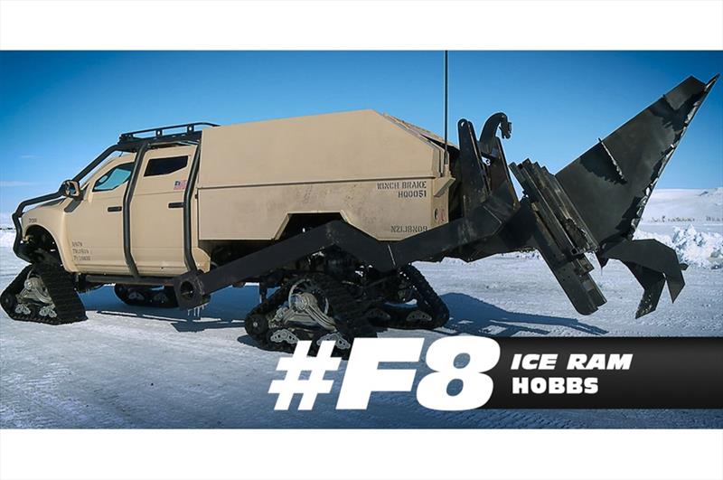 Los autos de Rápidos y Furiosos 8