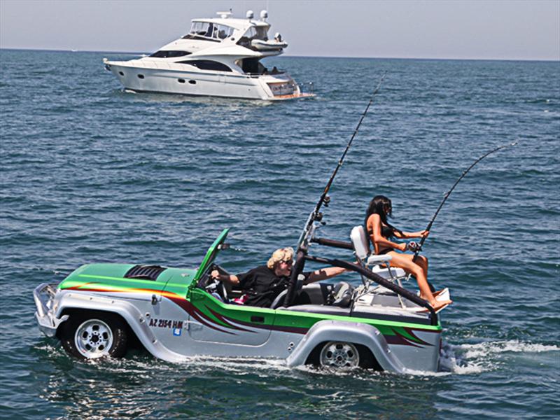 WaterCar Panther, un Jeep anfibio