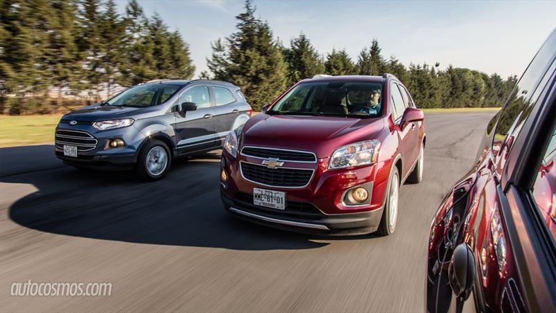 Chevrolet Trax vs Ford Ecosport vs Renault Duster