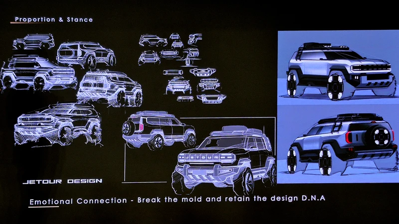 G700 desde China, el todoterreno premium de Jetour