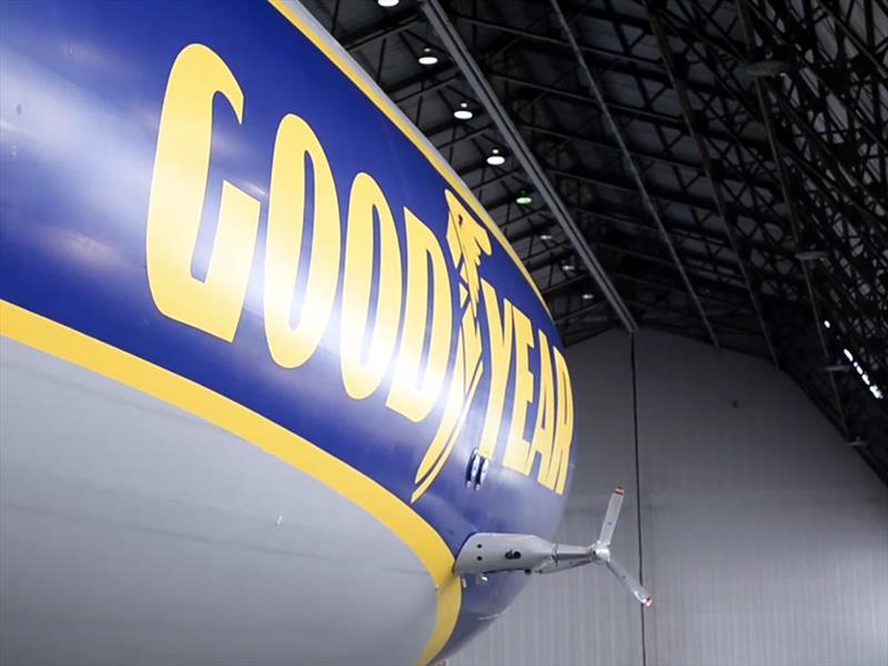 El nuevo dirigible de Goodyear