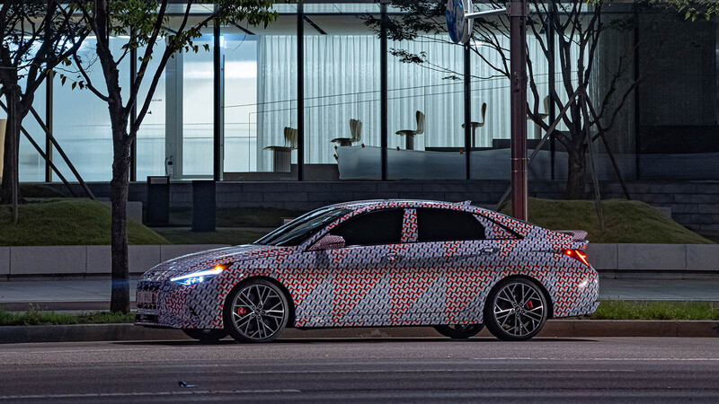 Hyundai Elantra N 2022 - Teasers
