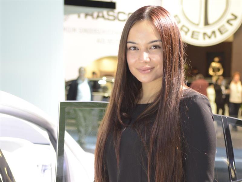 Las chicas del Salón de Frankfurt 2015