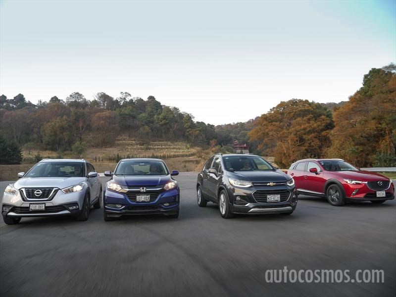 Chevrolet Trax vs Honda HR-V vs Nissan Kicks Vs Mazda CX-3