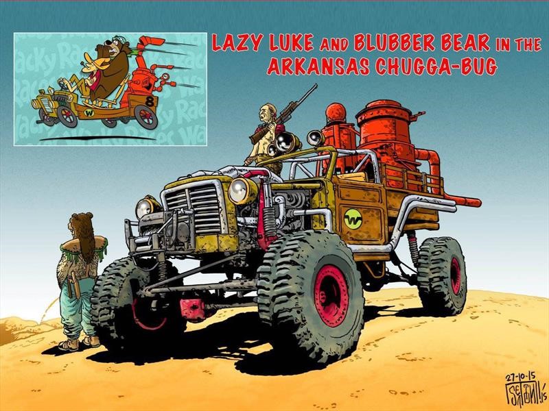 Autos Locos al estilo Mad Max: Fury Road