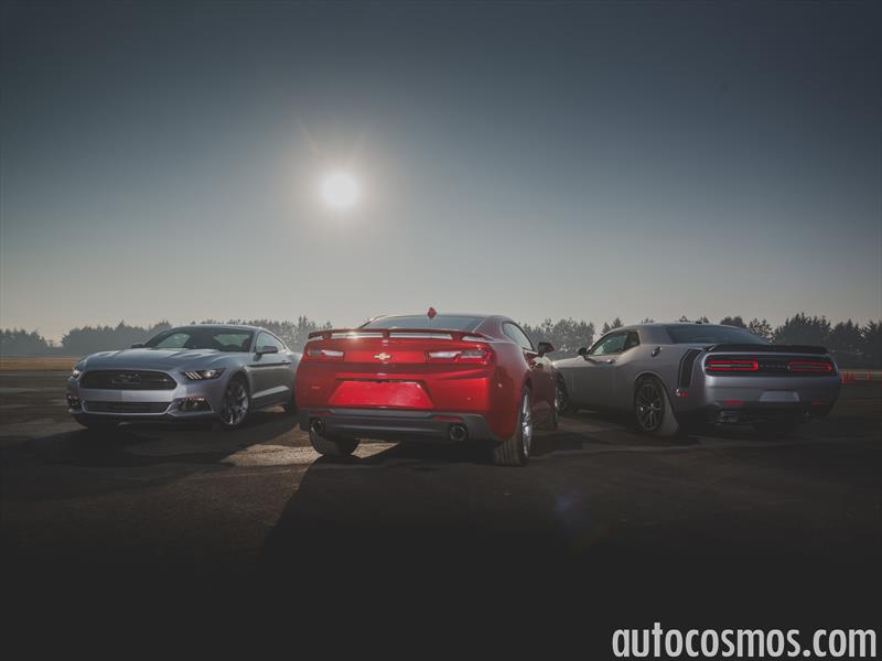 Comparativa: Mustang vs Camaro vs Challenger