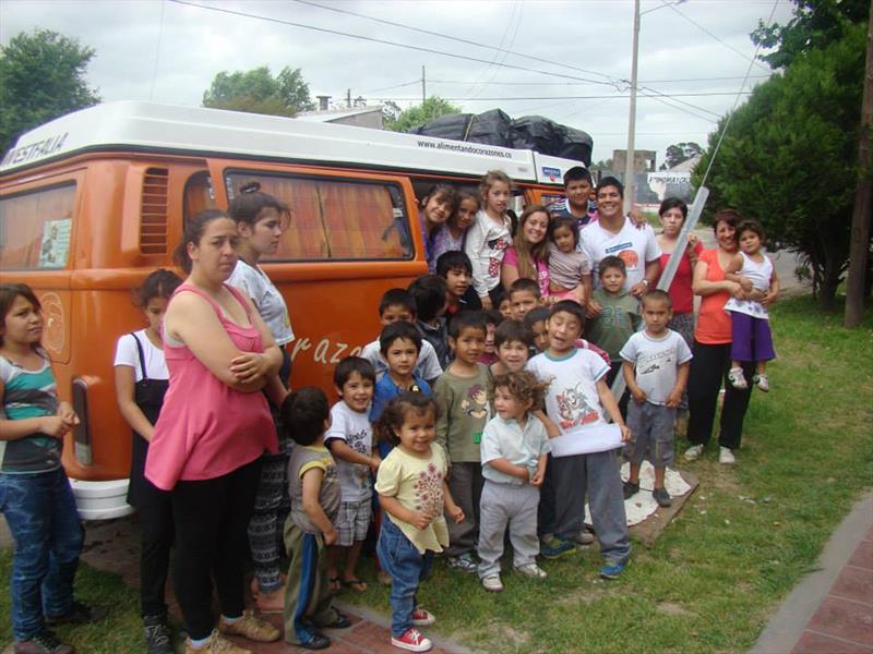 Viajando en una Kombi 1974