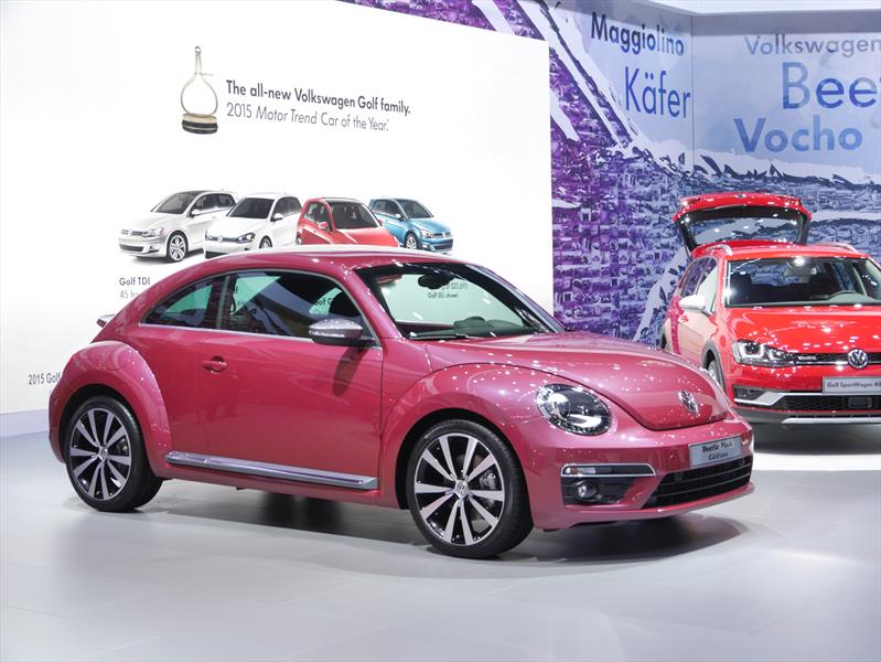 Volkswagen Beetle Pink Color Edition 